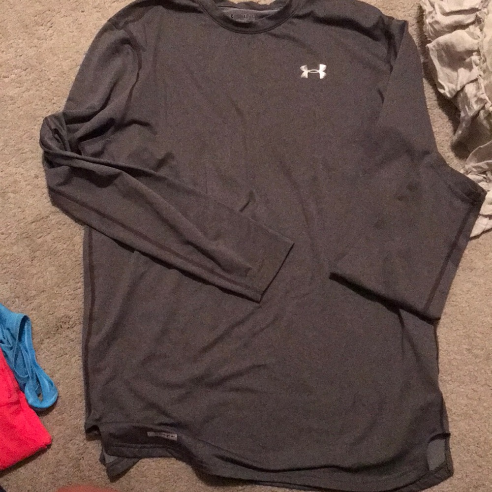 Fitted cold gear under armor long sleeve